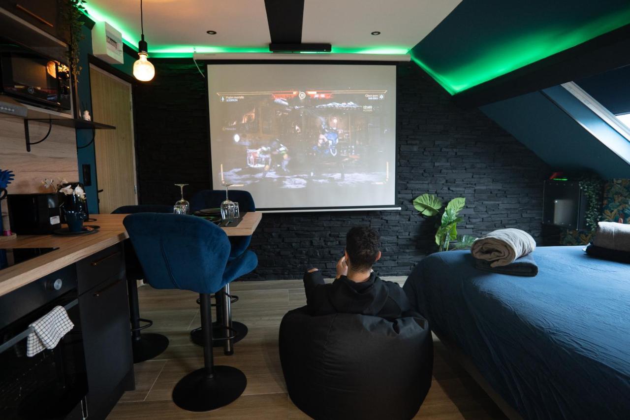 Capsule Color Deluxe Balneo I Ecran Home Cinema I Console De Jeux Trith-Saint-Leger Dış mekan fotoğraf