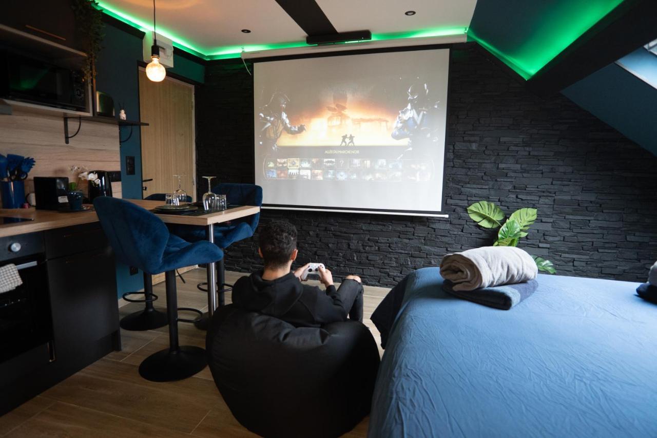 Capsule Color Deluxe Balneo I Ecran Home Cinema I Console De Jeux Trith-Saint-Leger Dış mekan fotoğraf