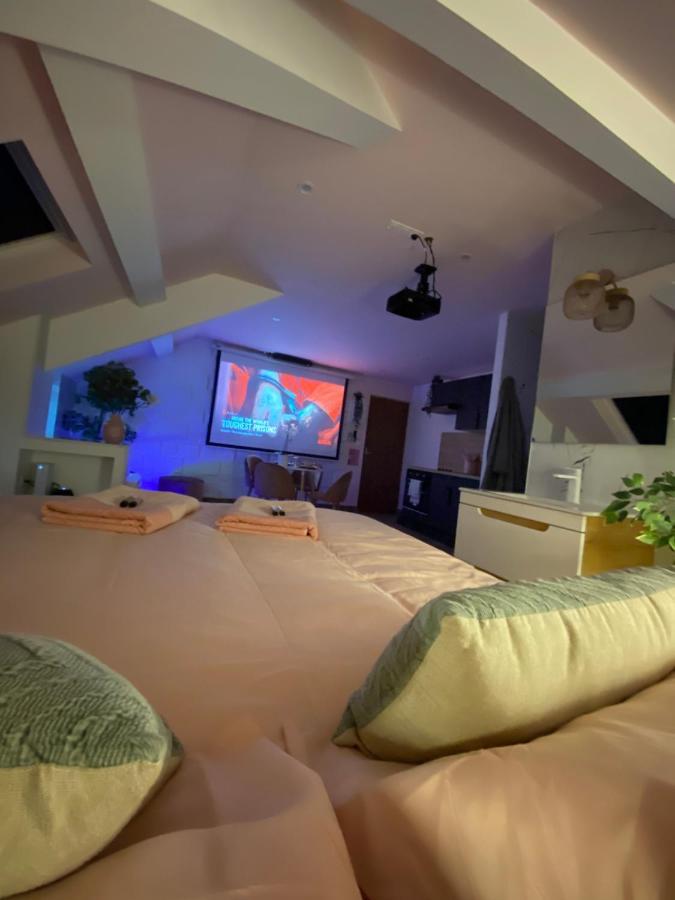 Capsule Color Deluxe Balneo I Ecran Home Cinema I Console De Jeux Trith-Saint-Leger Dış mekan fotoğraf