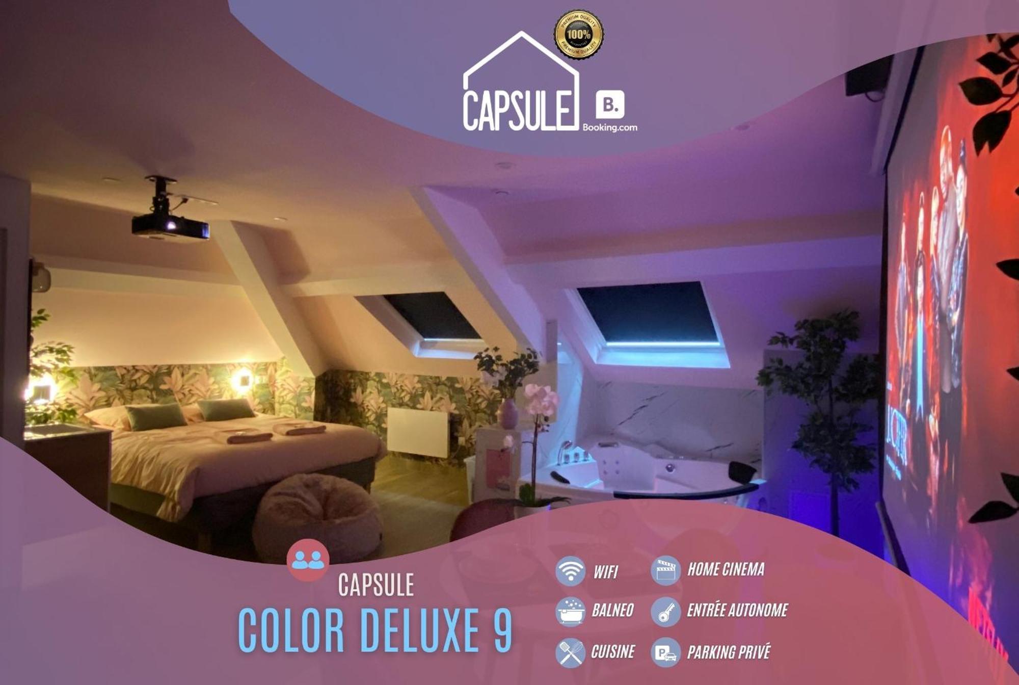 Capsule Color Deluxe Balneo I Ecran Home Cinema I Console De Jeux Trith-Saint-Leger Dış mekan fotoğraf